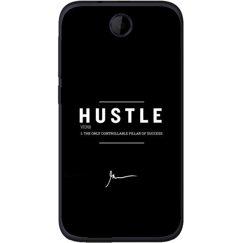 Phone Case Black Hustle HTC Desire 310