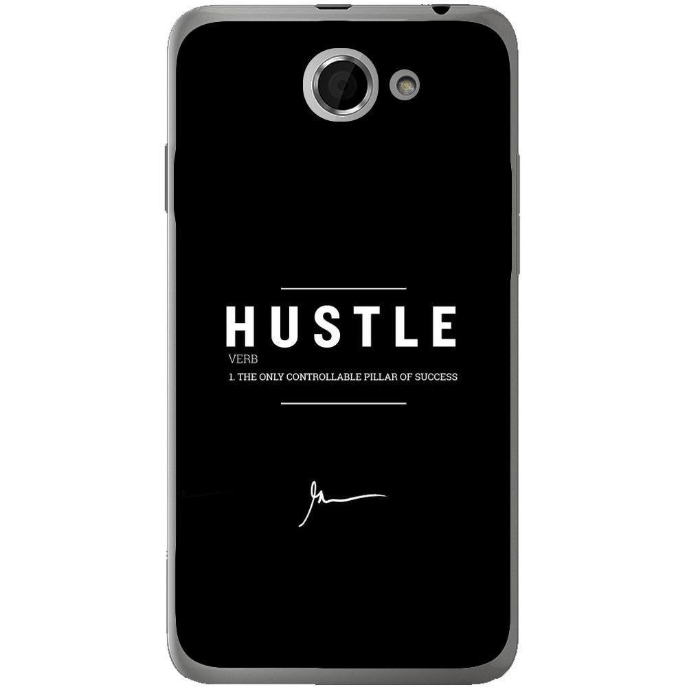 Phone Case Black Hustle HTC Desire 516
