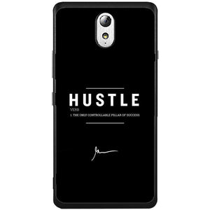 Phone Case Black Hustle Lenovo Vibe P1m