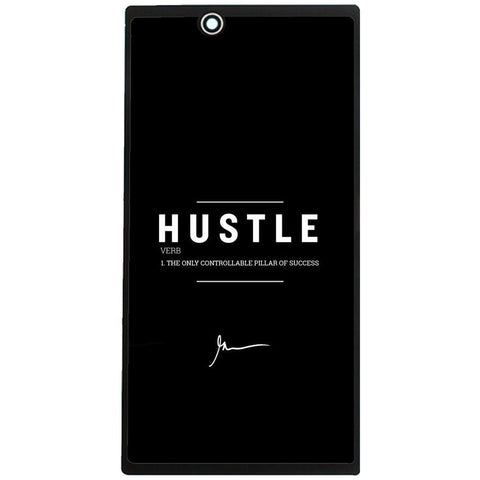 Phone Case Black Hustle Sony Xperia Z C6602 C6603