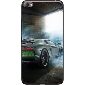 Phone Case Black Lamborghini Aventador Lenovo S60