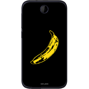 Phone Case Black Grunge Banana HTC Desire 310