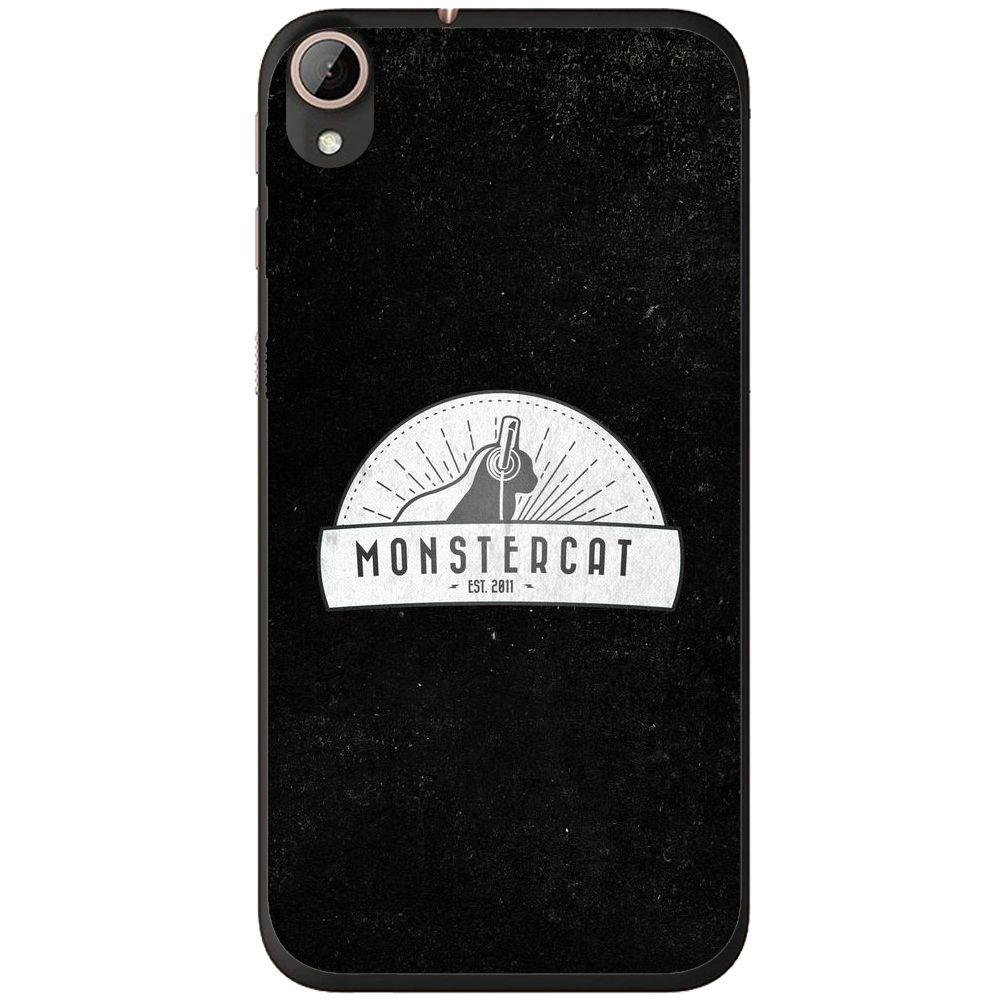 Phone Case Black Monstercat HTC Desire 728