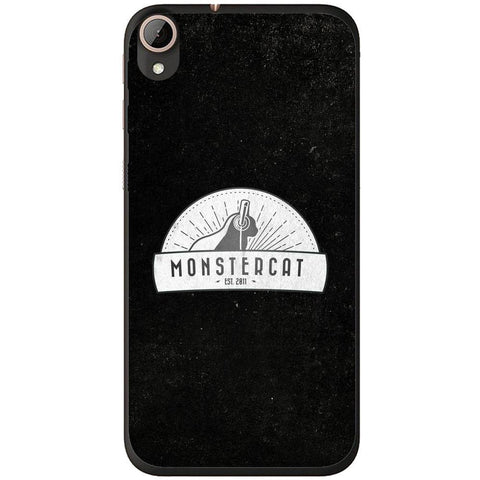 Phone Case Black Monstercat HTC Desire 728