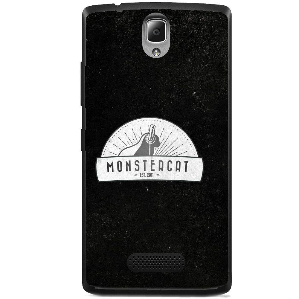 Phone Case Black Monstercat Lenovo A1000 Vibe A