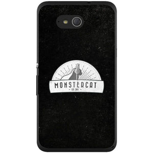 Phone Case Black Monstercat Sony Xperia E4g E2003