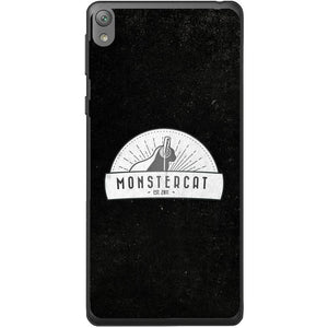 Phone Case Black Monstercat Sony Xperia E5