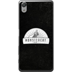 Phone Case Black Monstercat Sony Xperia X Performance