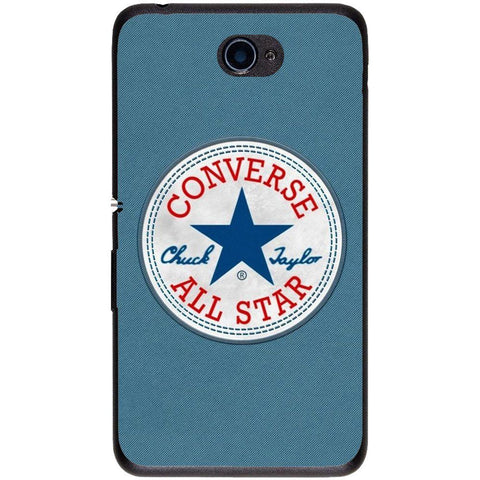 Phone Case Blue Converse Sony Xperia E4 E2104 5