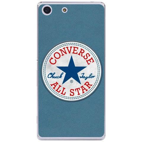 Phone Case Blue Converse Sony Xperia M5