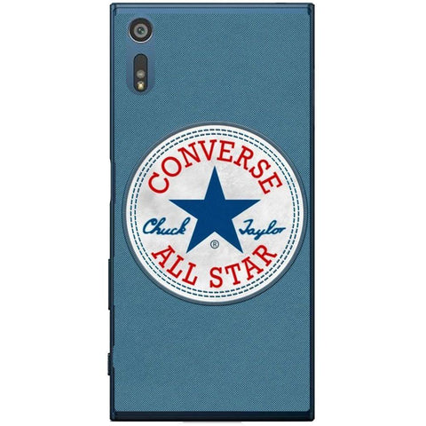 Phone Case Blue Converse Sony Xperia Xz