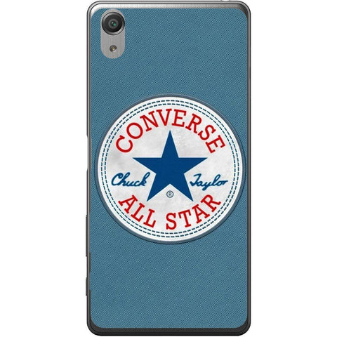 Phone Case Blue Converse Sony Xperia X Performance