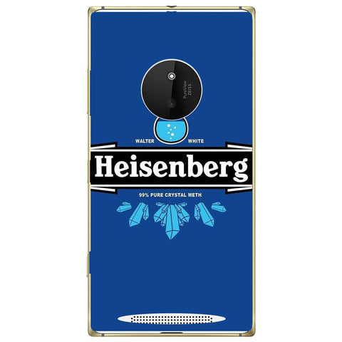 Phone Case Blue Heisenberg Nokia Lumia 830
