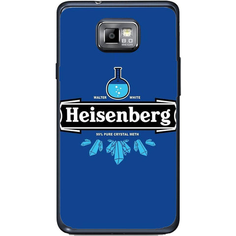 Phone Case Blue Heisenberg Samsung Galaxy S2 Plus I9105