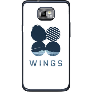 Phone Case Blue Wings Samsung Galaxy S2 Plus I9105