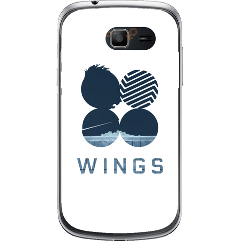 Phone Case Blue Wings Samsung Galaxy Trend Lite S7390