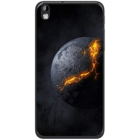 Phone Case Broken Dark Planet HTC Desire 816