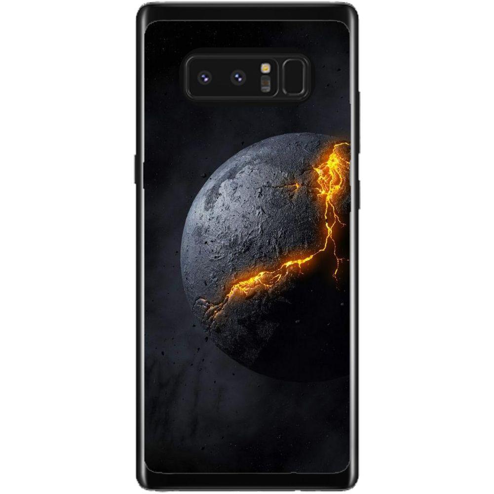 Phone Case Broken Dark Planet Samsung Galaxy Note 8