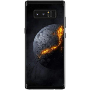 Phone Case Broken Dark Planet Samsung Galaxy Note 8