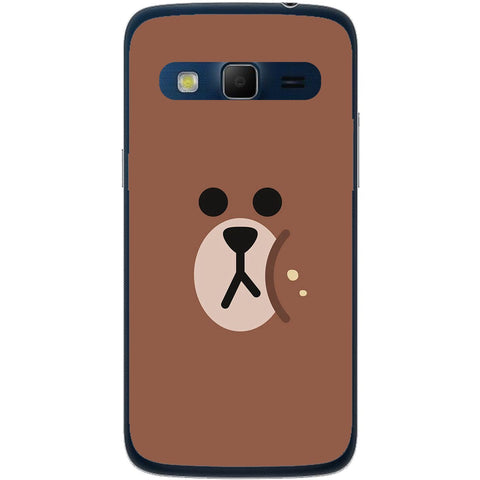 Phone Case Brown Bear Face Samsung Galaxy Express 2 G3815