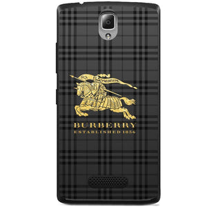 Phone Case Burberry Lenovo A1000 Vibe A