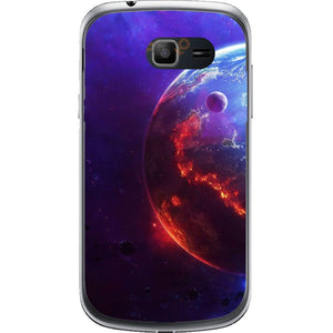 Phone Case Burning Planet View Samsung Galaxy Trend Lite S7390
