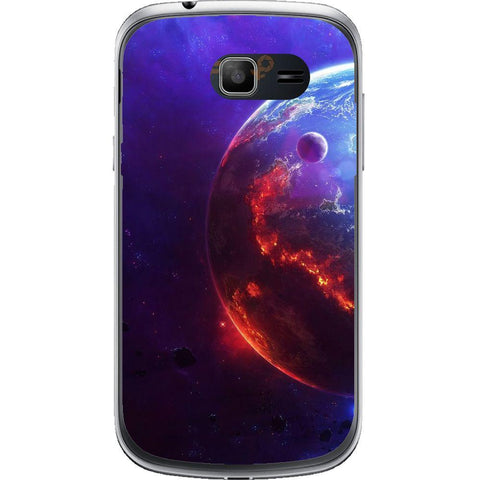 Phone Case Burning Planet View Samsung Galaxy Trend Lite S7390