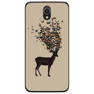 Phone Case Butterfly Deer Asus Zenfone Go Zb452kg