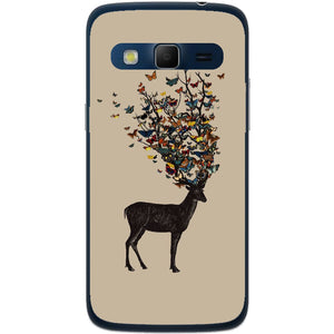 Phone Case Butterfly Deer Samsung Galaxy Express 2 G3815