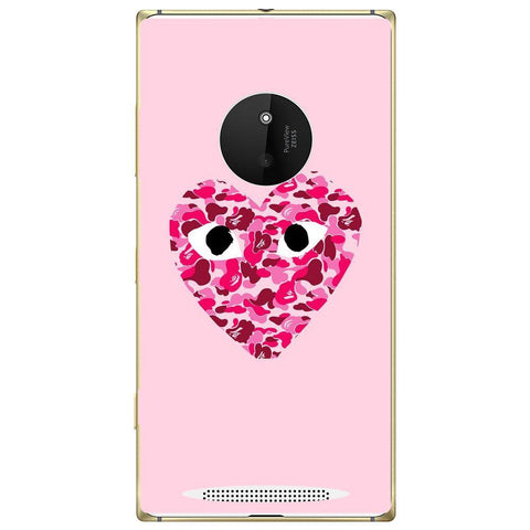 Phone Case Camo Heart Nokia Lumia 830