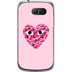 Phone Case Camo Heart Samsung Galaxy Trend Lite S7390