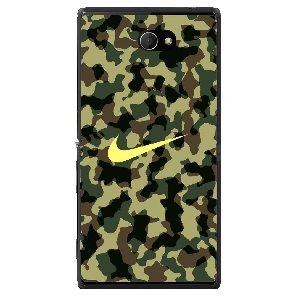 Phone Case Camo Nike Sony Xperia M2 Dual D2302