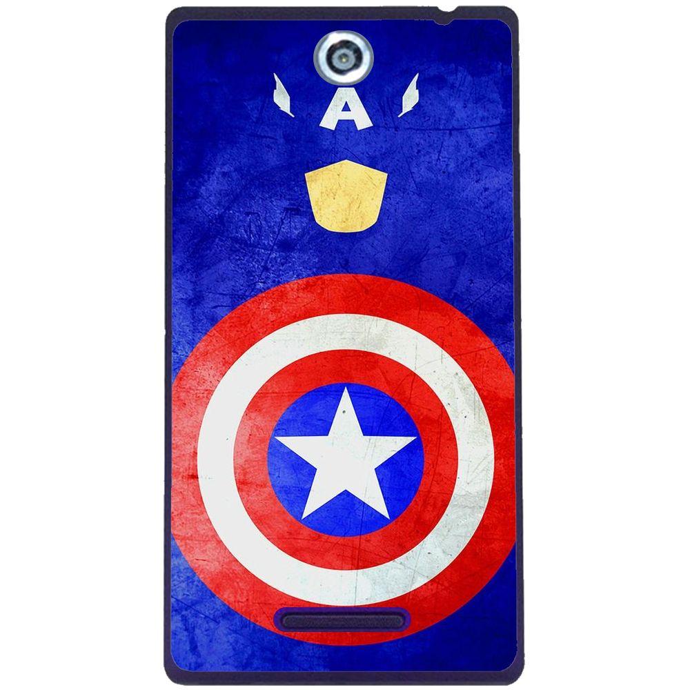 Phone case Captain America Sony Xperia C C2305