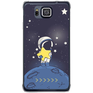 Phone Case Cartoonish Astronaut Samsung Galaxy Alpha G850
