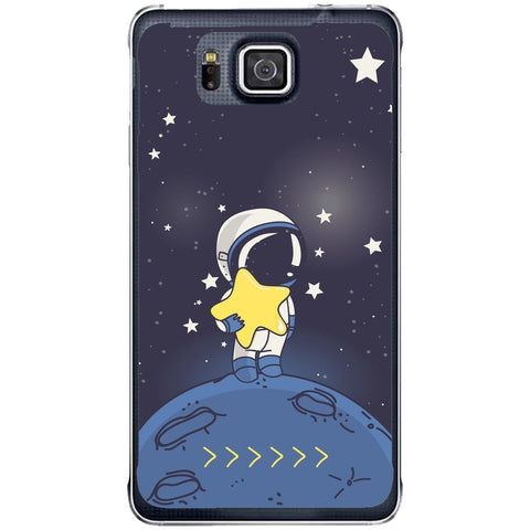 Phone Case Cartoonish Astronaut Samsung Galaxy Alpha G850