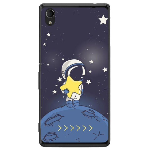 Phone Case Cartoonish Astronaut Sony Xperia M4 Aqua E2303 6