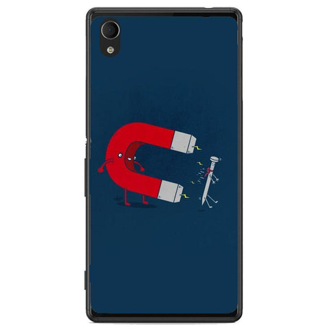Phone Case Caught By Magnet Sony Xperia M4 Aqua E2303 6