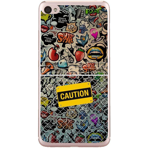 Phone Case Caution Pattern Lenovo S90 Sisley