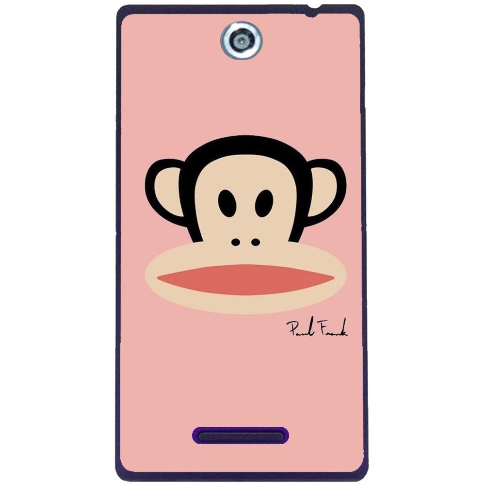 Phone Case Chimp Face Sony Xperia C C2305