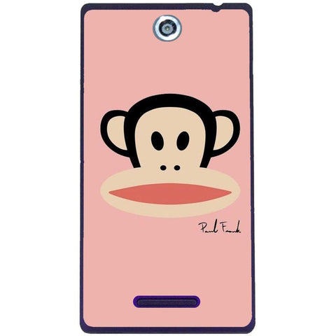 Phone Case Chimp Face Sony Xperia C C2305