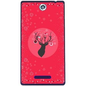 Phone Case Christmas Time Sony Xperia C C2305