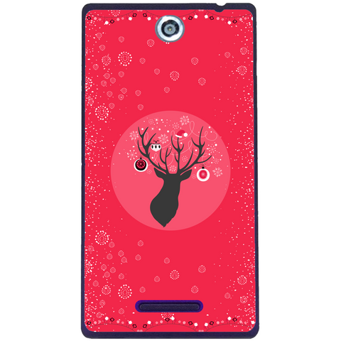 Phone Case Christmas Time Sony Xperia C C2305