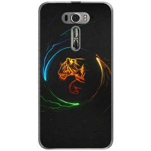 Phone Case Circle Tiger Asus Zenfone 2 Laser Ze601kl