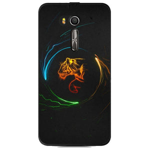 Phone Case Circle Tiger Asus Zenfone Go Zb551kl
