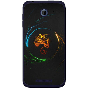 Phone Case Circle Tiger HTC Desire 510