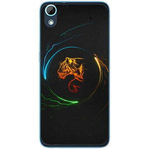Phone Case Circle Tiger HTC Desire 626g 626
