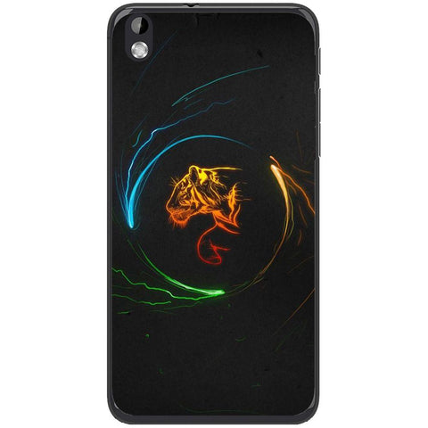 Phone Case Circle Tiger HTC Desire 816
