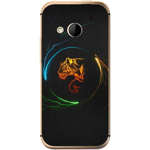 Phone Case Circle Tiger HTC One Mini 2