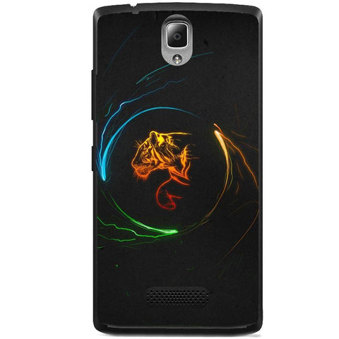 Phone Case Circle Tiger Lenovo A1000 Vibe A