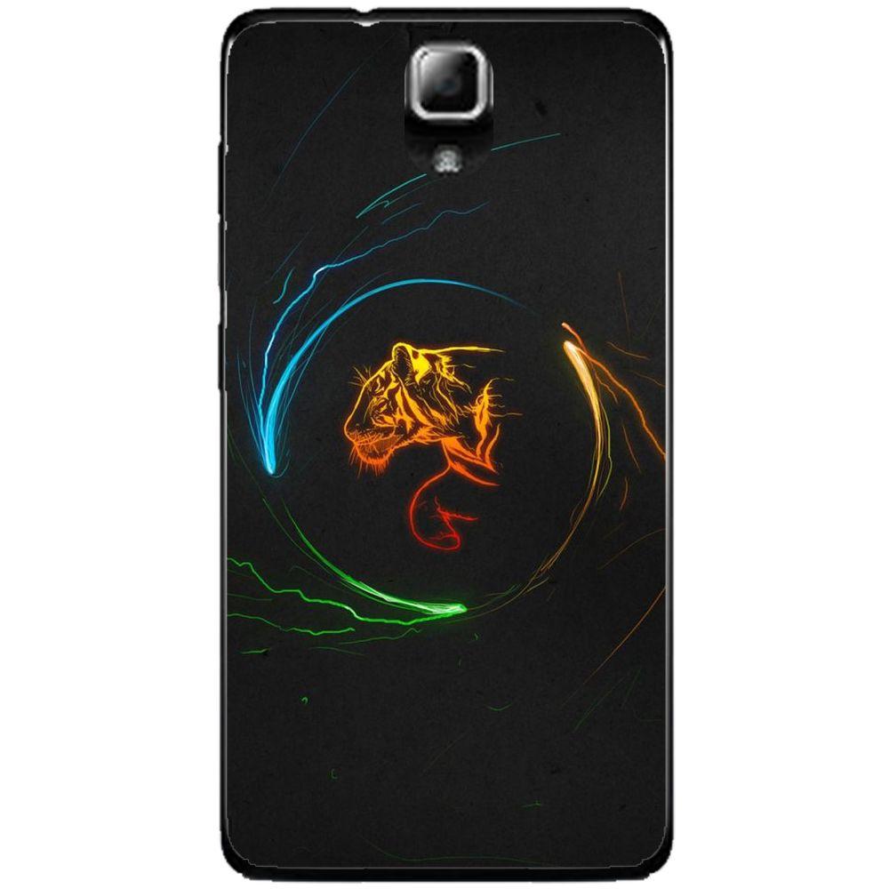 Phone Case Circle Tiger Lenovo A536